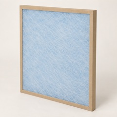 One-inch flat fiberglass furnace filter