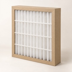 Four-inch media furnace filter