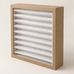 Five-inch media furnace filter